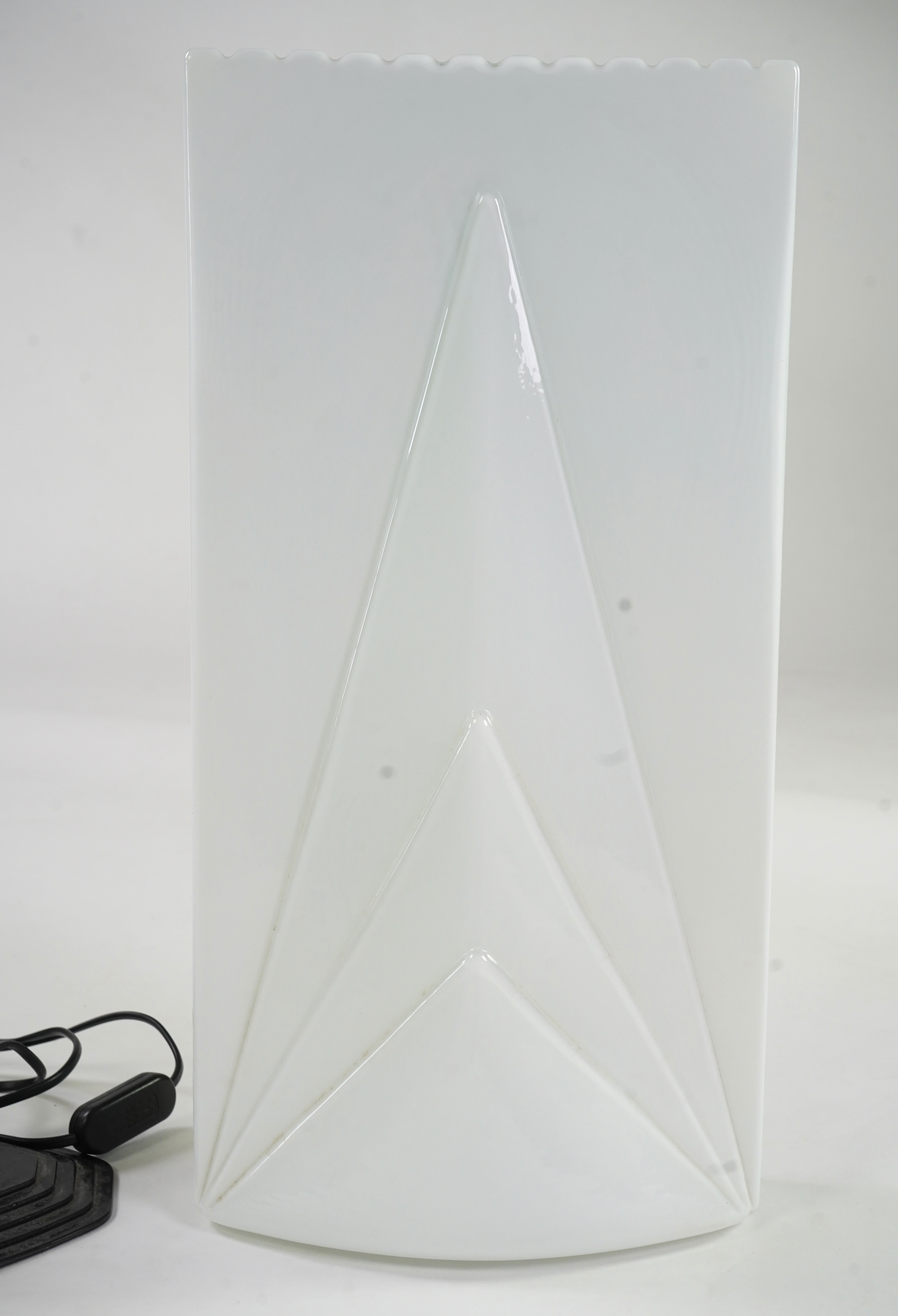 An Art Deco style 'Skyscraper' lamp